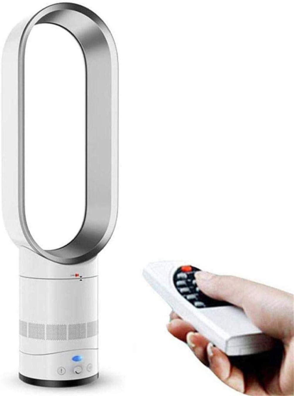 XBSLJEvaporative Coolers Tower Fan Portable Super Quiet Remote Control Cooling Fan No Noise No Leaf for Room, Office, Kitchen-D