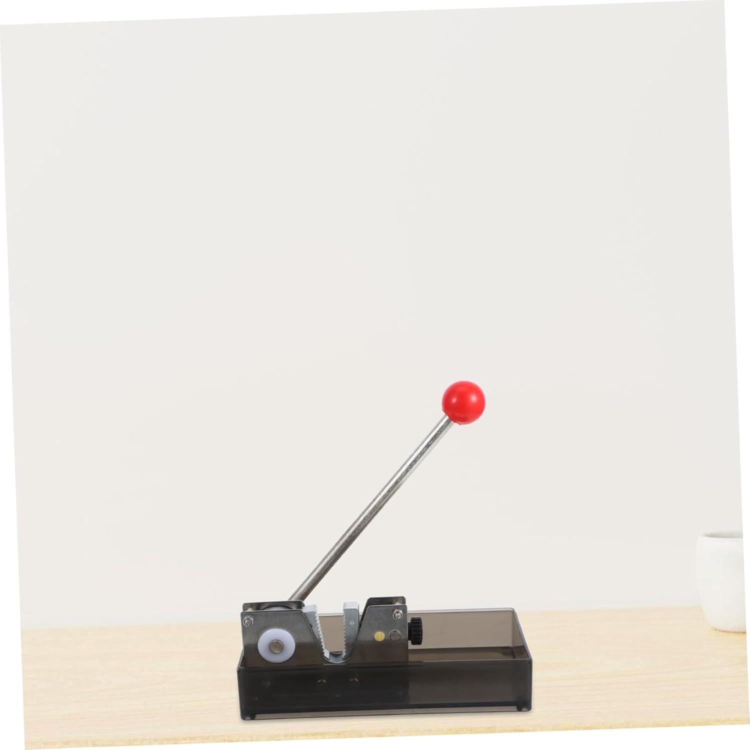 OUNONA Heavy Duty Walnut Nutcracker Tool with Base Manual Pecan Opener Stainless Steel Adjustable Nut Cracker for Pecans and Other Nuts Easy to Use with Integrated Tray