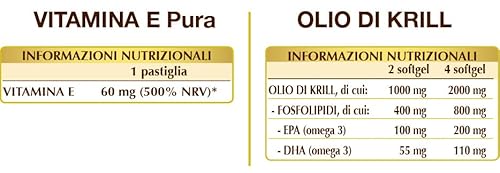 Dr Giorgini Cofanetto Olio Di Krill + Vitamina E Pura Softgel + Pastiglie - 2
