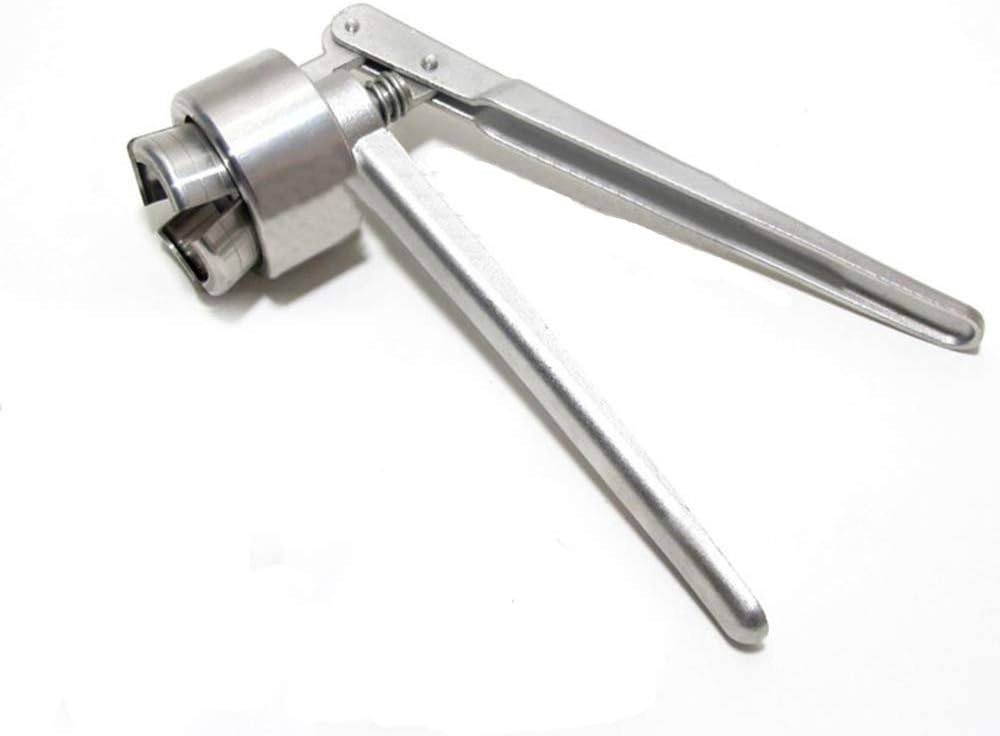 MXBAOHENG Manual Vial Crimper Stainless Steel Capper Gland Clamp for Aluminum Plastic Large-caliber Saline Bottle (15mm)
