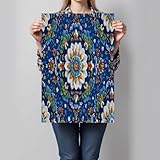 Décoration murale esthétique : Les peinture sur toile Mandala Bohème 3D inspirées des plantes et des paysages naturels apportent une sensation de calme et d’harmonie, transformant le salon en un espace apaisant et lumineux. Imprimées sur toile avec un rendu soigné des couleurs, ces peintures murales Design Floral Oriental évoquent la fraîcheur de la nature et créent une ambiance douce et relaxante, idéale pour offrir un véritable moment d’évasion au quotidien