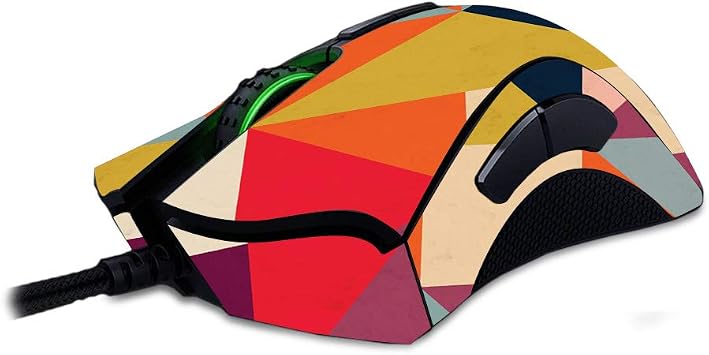 MightySkins Skin Compatible with Razer Deathadder Elite - Bright and Happy | Protective, Durable, and Unique Vinyl Decal wrap Cover | Easy to Apply, Remove, and Change Styles | Made in The USA