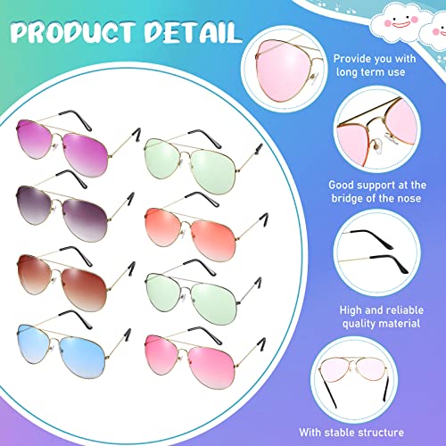 Mepase 36 Pairs Classic Sunglasses for Men Women Oversized Driving Sun Glasses Bulk Summer Classic Mirrored Sunglasses (Retro Colors) by Mepase - Image 3