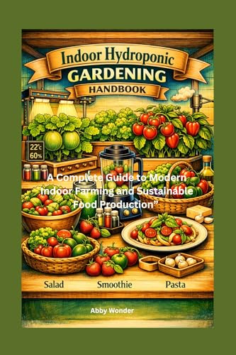 Indoor hydroponic gardening handbook: A complete Guide to Modern Indoor Farming and Sustainable Food Production