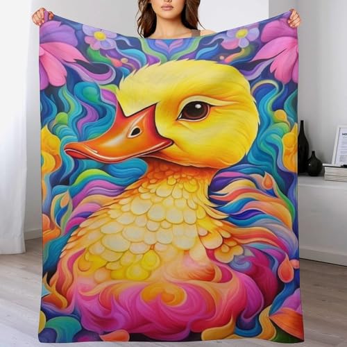 Couverture Polaire Flannel Canard Tapis Douillet Chaud Jet - 2