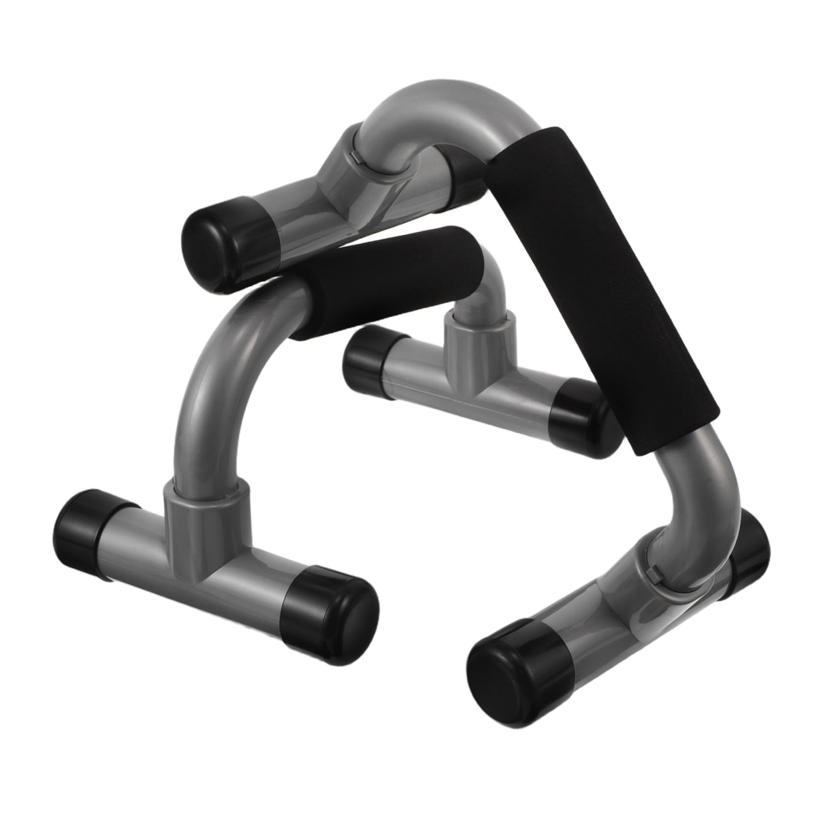 Kisangel 1 Pair Ergonomic Floor Workout Trainer for Chest Muscle Development Slip Handles for Enhanced Comfort and Stability