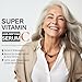 Super Vitamin C Serum for Women over 70, Rapid Anti Aging Serum, Face Lift Cream, Super Hydrates, Softens, Lifts and Firms, Fights Wrinkles (30ml)