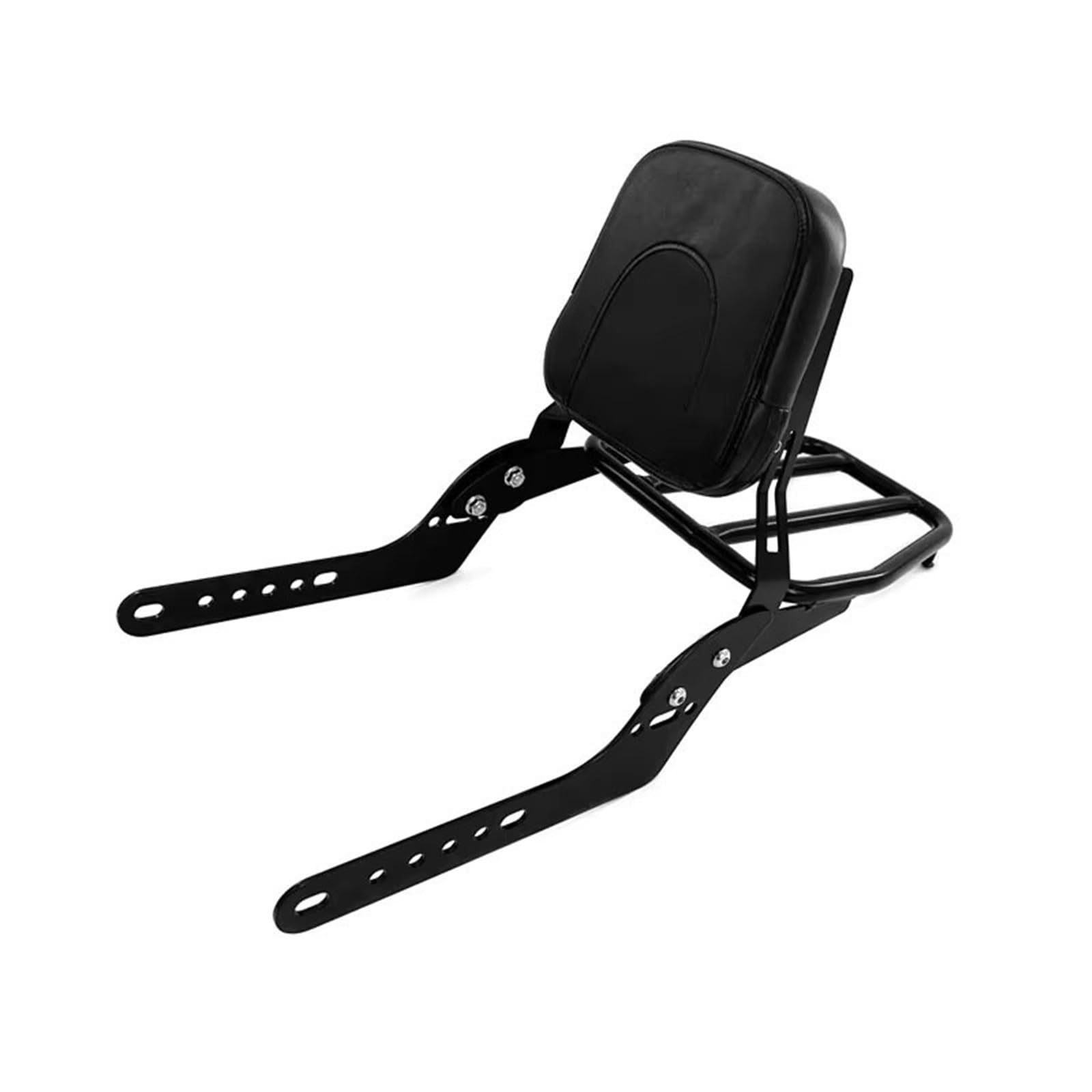 LISTEAM leather backrest cushion For CL300 CL500 Direct Mount Rear Backrest With Rack & Passenger Cushion Parts(C)