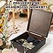UNIGIFTIME Personalized Wooden Keepsake Box, Custom Wood Memory Box, Custom Name Decorative Storage Box for Photo Jewelry, Personalized Memento Box for Graduation Retirement Birthday Gifts