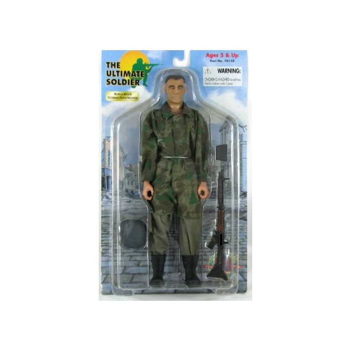 Buy Ultimate Soldier 16 Scale WWII World War 2 German Paratrooper 12