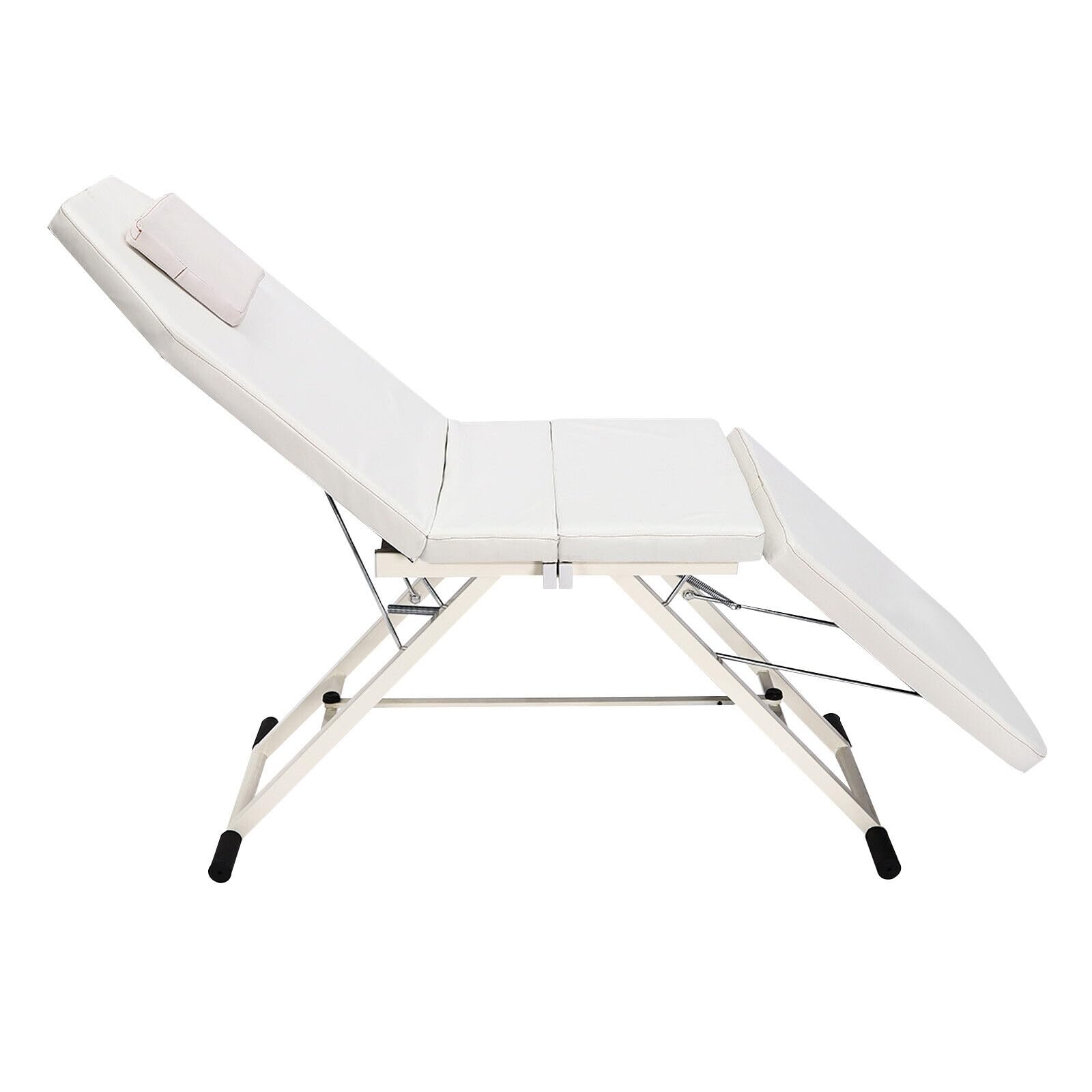 Camilla de Masaje Plegable SPA - Salón de Belleza Cama Cosmética - Silla de Terapia Portátil para Tatuaje y Facial - Mesa de Masaje