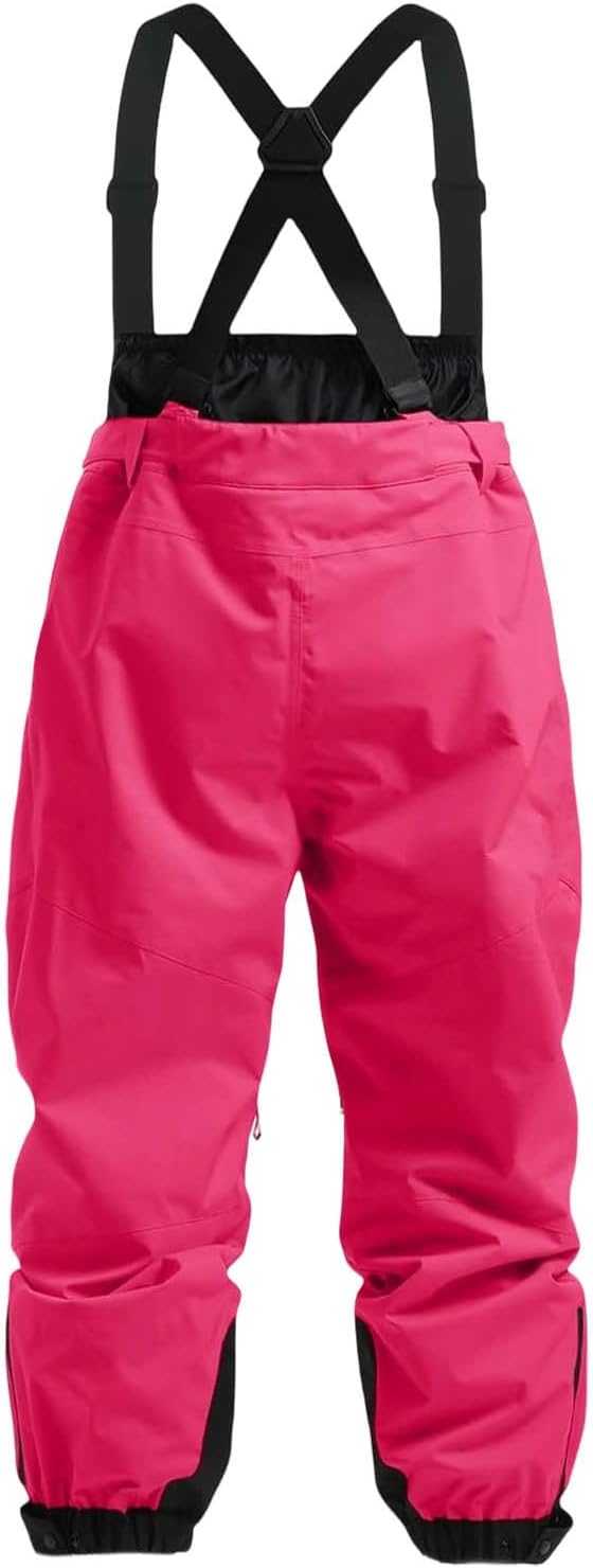 Women Snow Bibs Ski Pants Baggy Snowboard Overall Insulated Waterproof Windproof Warm Winter Sports Outerwear