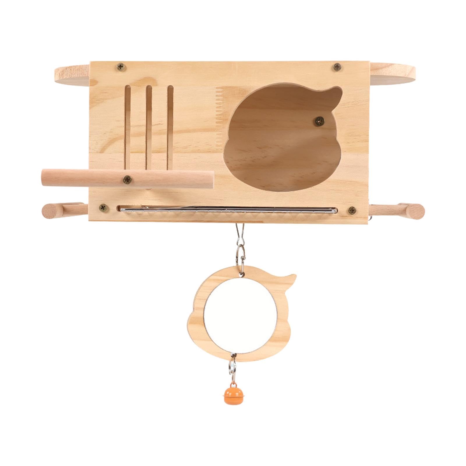 Hamac pour oiseaux contre le stress : nichoir chaud et confortable pour petits perroquets
