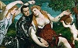 Paris Bordone Venus Mars JPEG Puzzle en Bois 500 pièces Jouet Adulte Bricolage défi décor