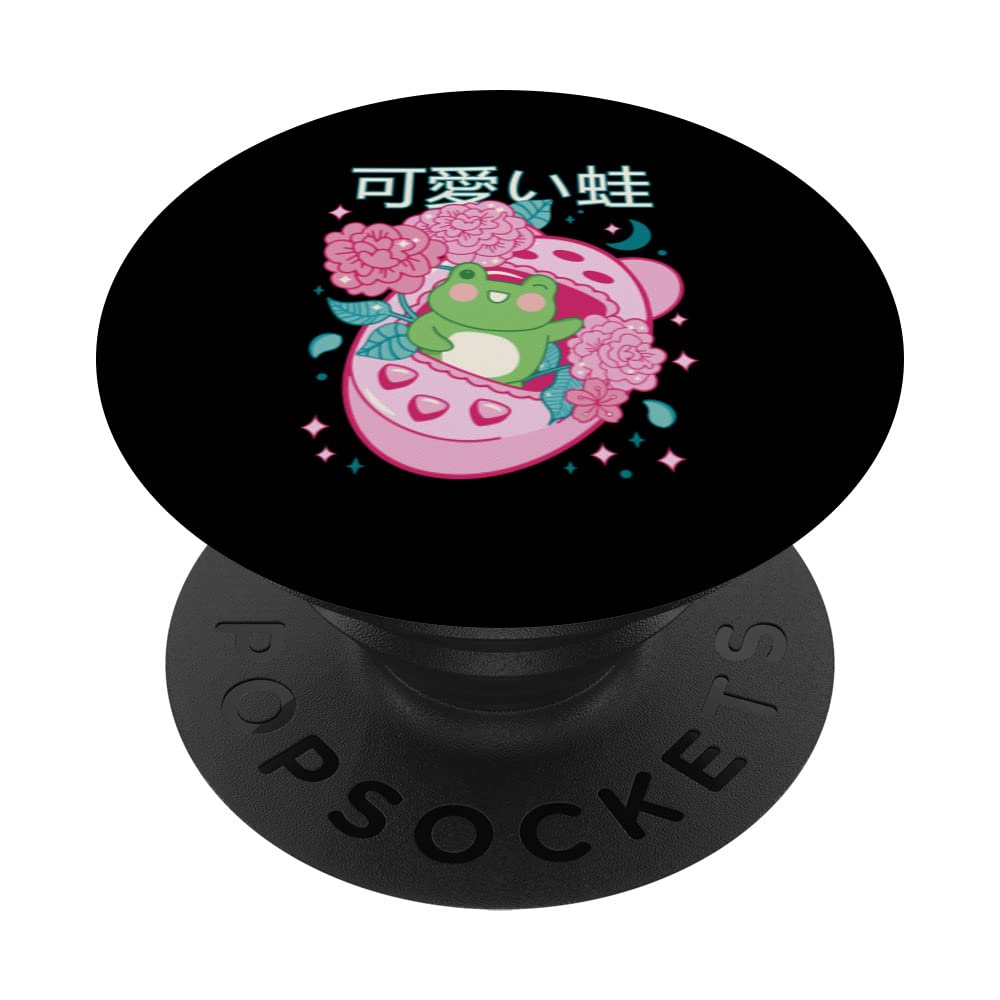 Electronic Frog Pet Technology Tech Mobile Phone Flowers PopSockets Swappable PopGrip