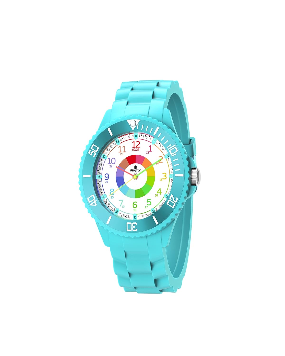 Weayege Orologio per Bambino Bambini,Orologio per bambini,Orologio da polso per bambinia,Educativo Orologio Bambina,Orologio Didattico Regalo Bambino,Orologio per bambini da 5 a 18 anni