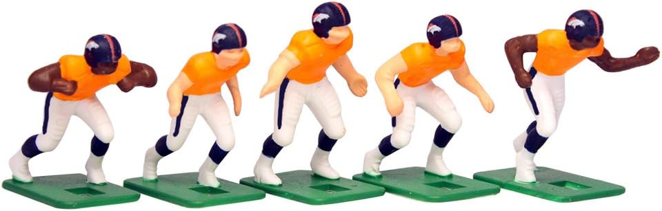 Denver Broncos Home Jersey NFL Action Figure Set : Sports & Outdoors