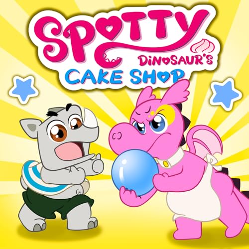 Playing Bowling🎳丨Spotty Dinosaur's Cake Shop Podcast Por  arte de portada