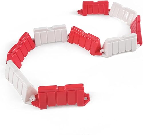 Abendor 300 piezas 128 Wltoys Mini-Z Rc coche Drift Field Fence Drift Track Drift Runway Racetrack Accesorios decorativos