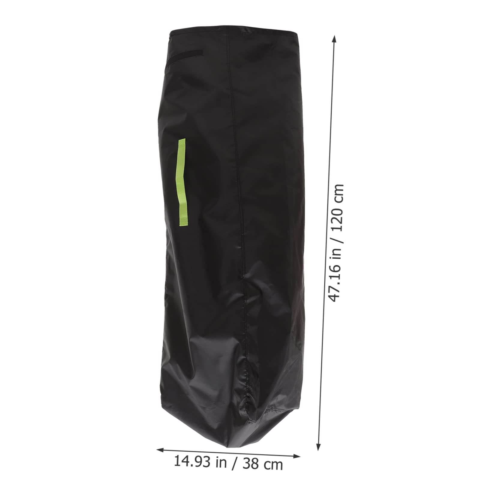 KOMBIUDA Borsa da Viaggio per Passeggino, Borsa Porta Passeggino Oxford Nero, Resistente All'acqua, Tracolla Singola, per Viaggio e Uso Quotidiano