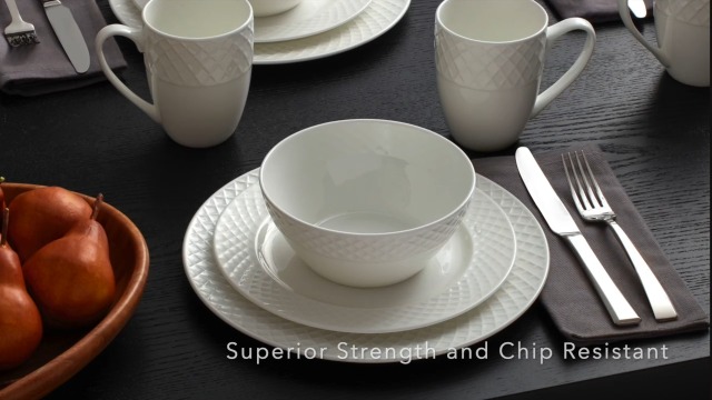 Costco Trellis Mikasa White Dinner Plates Trellis White Square 16