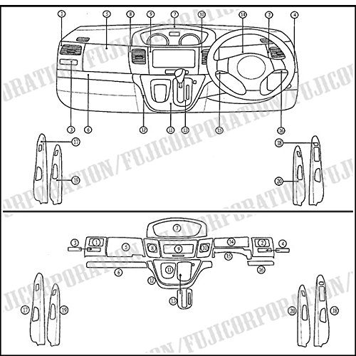 (希少) la100s ムーヴカスタム 木目パネル 純正オプション 希少) la100s ムーヴカスタム 木目パネル 純正オプション - メルカリ