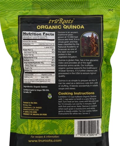 TruRoots Organic Quinoa, 32 Ounces, Certified USDA Organic, Non-GMO Project Verified - Thumbnail 3