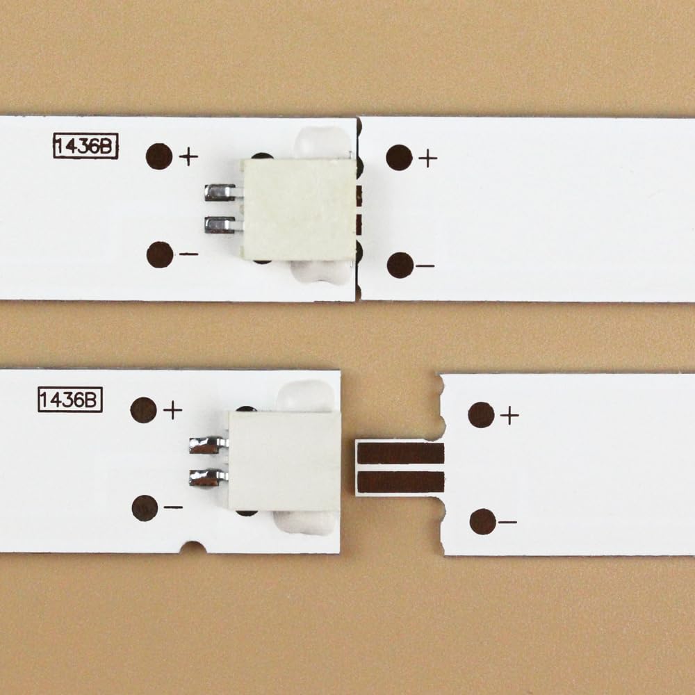 Pieza de repuesto de TV con tira de retroiluminación LED para JS-D-JP50DM-101EC (00608) R72-50004-024 50LEM D50-M30 V500DJ6-QE1 988-14-1T/3030-300-6.6/4P