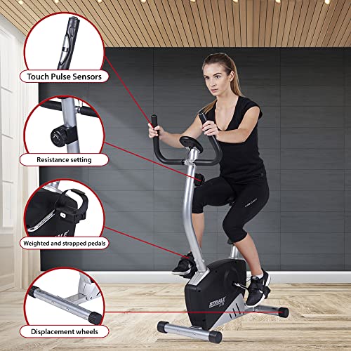 SV-326 Bicicleta magnética Indoor, Unisex, Gris - Imagen 3