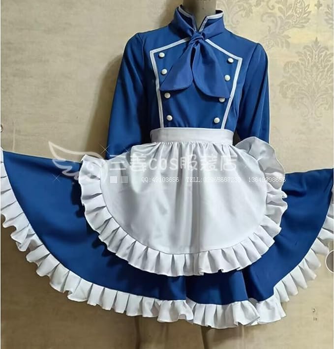 [小さな店] 錦木千束 井ノ上たきな ウェイターワンピース cosplay