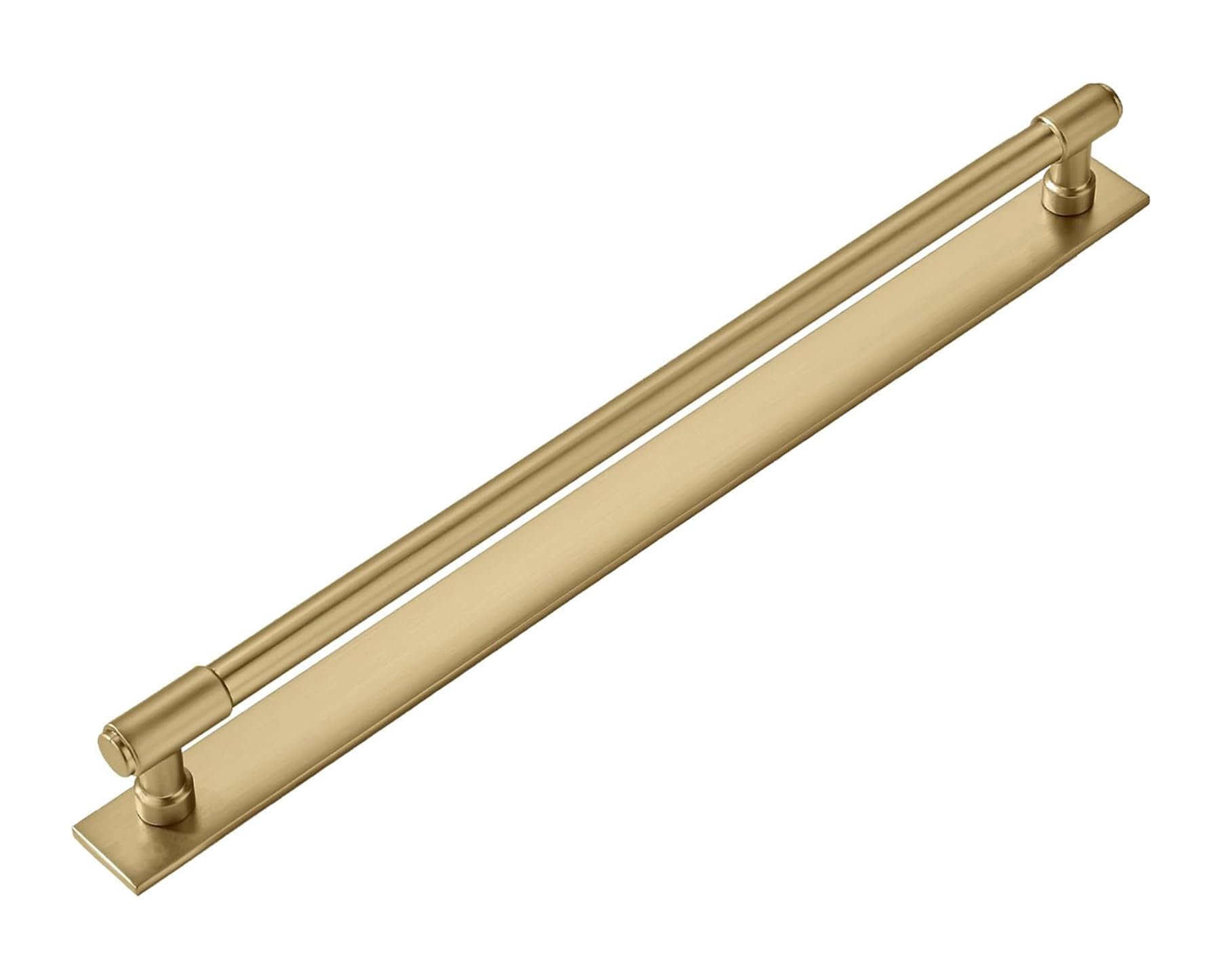 KHTUMEWARE-259 Brushed Brass Appliance Pulls CTC 18 in (457 mm)