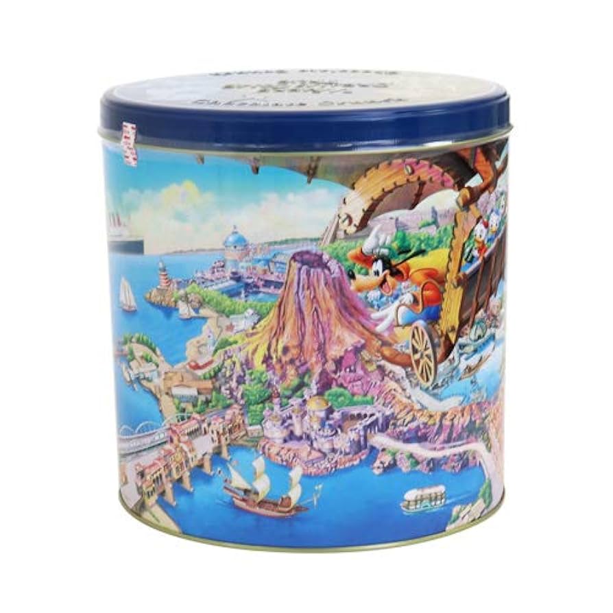 ディズニーランド　お菓子の缶 ディズニーランドお菓子の缶