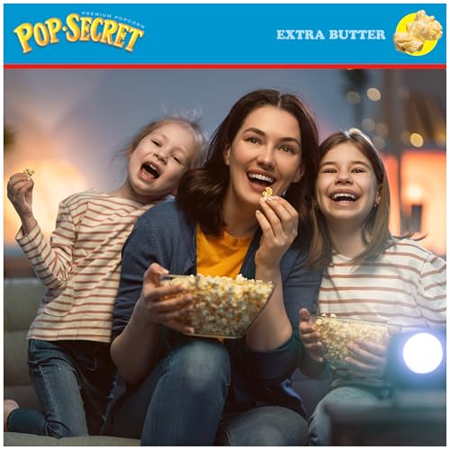 Image of Pop Secret Microwave Popcorn, Extra Butter Flavor, 3.2 Oz Sharing Bags, 3 Ct
