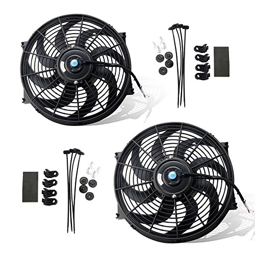 MOSTPLUS 14 Inch Slim Fan Set