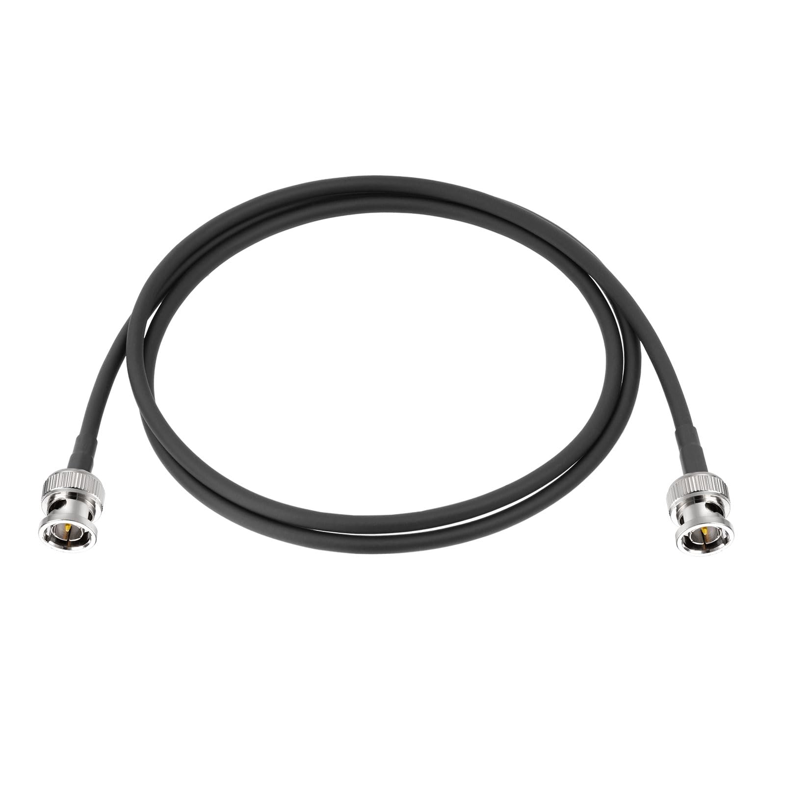 Superbat Kabel SDI 3G/6G/12G 1 m BNC męski na męski Belden UVC-25F 75 Ohm Krótki kabel Podwójny elastyczny wąż do kamery transmisyjnej konwerter SDI Monitor CCTV DVR
