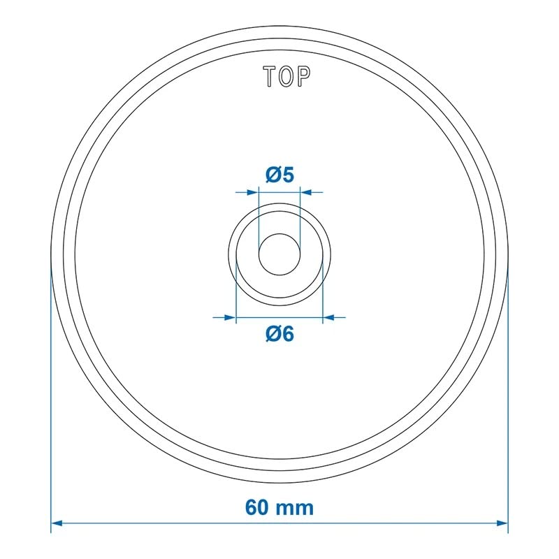 S 12 Catadioptres Ronds 60mm - Rouge/Jaune/Blanc - Vis M5 Incluses - Pour Remorque, Camion, Vélo Réflecteurs Véhicule