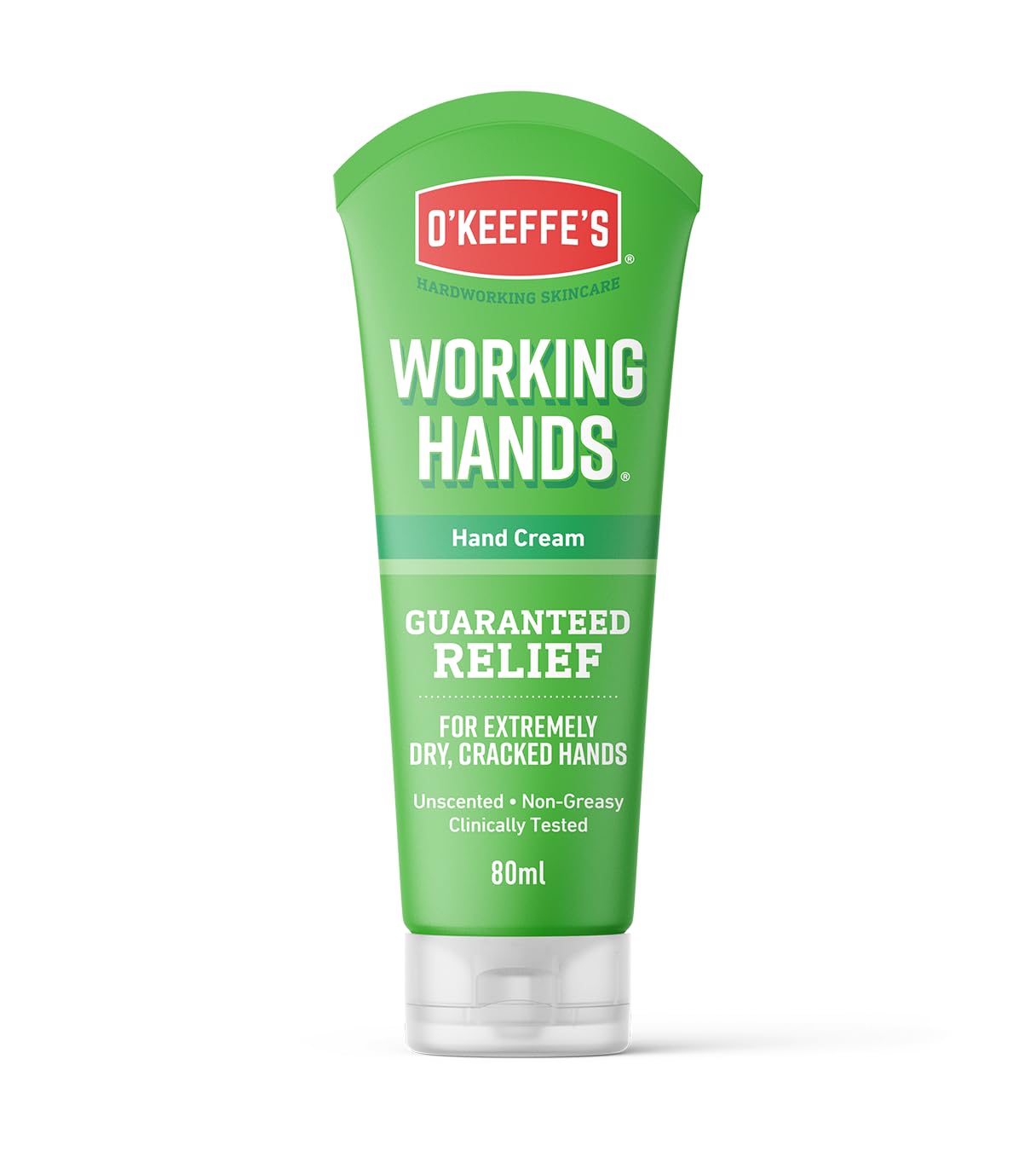 Working Hands, 80ml Tube - Hand Cream for Extremely Dry, Cracked Hands | Instantly Boosts Moisture Levels, Creates a Protective Layer & Prevents Moisture Loss