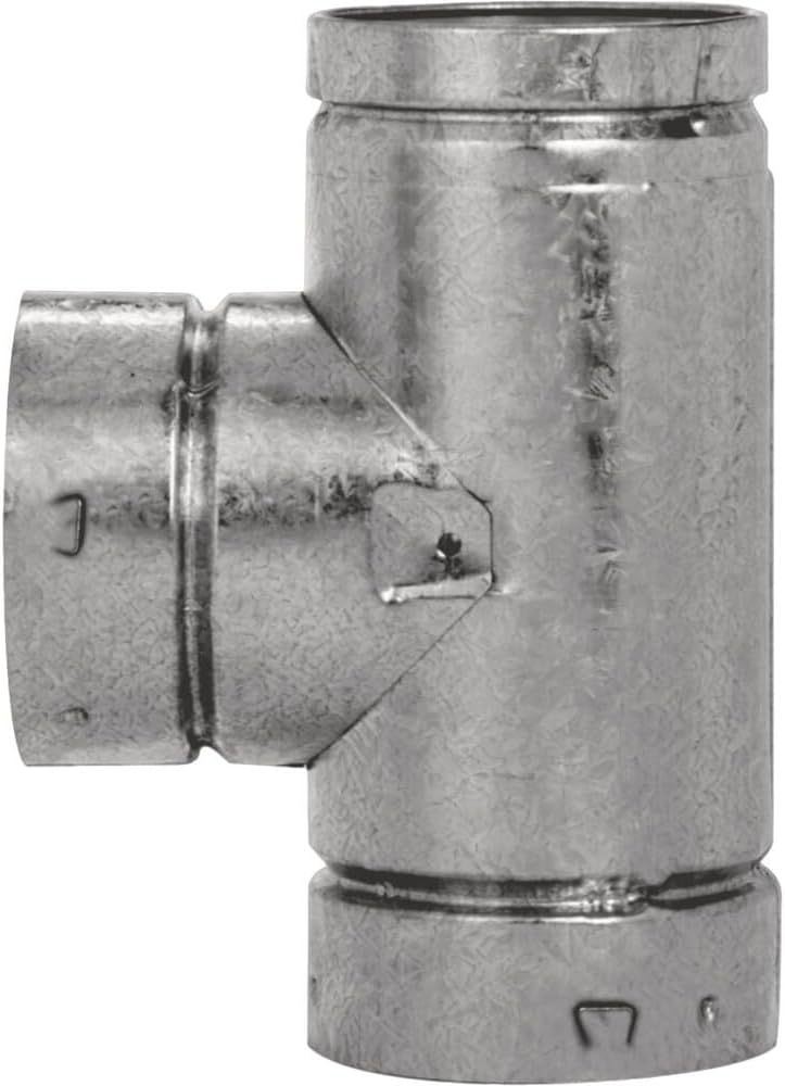 5" Gas Pipe Standard Tee