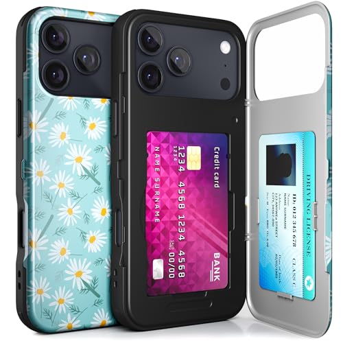 Étui portefeuille iPhone 17 Pro coque robuste antichoc avec fente porte-cartes TORU