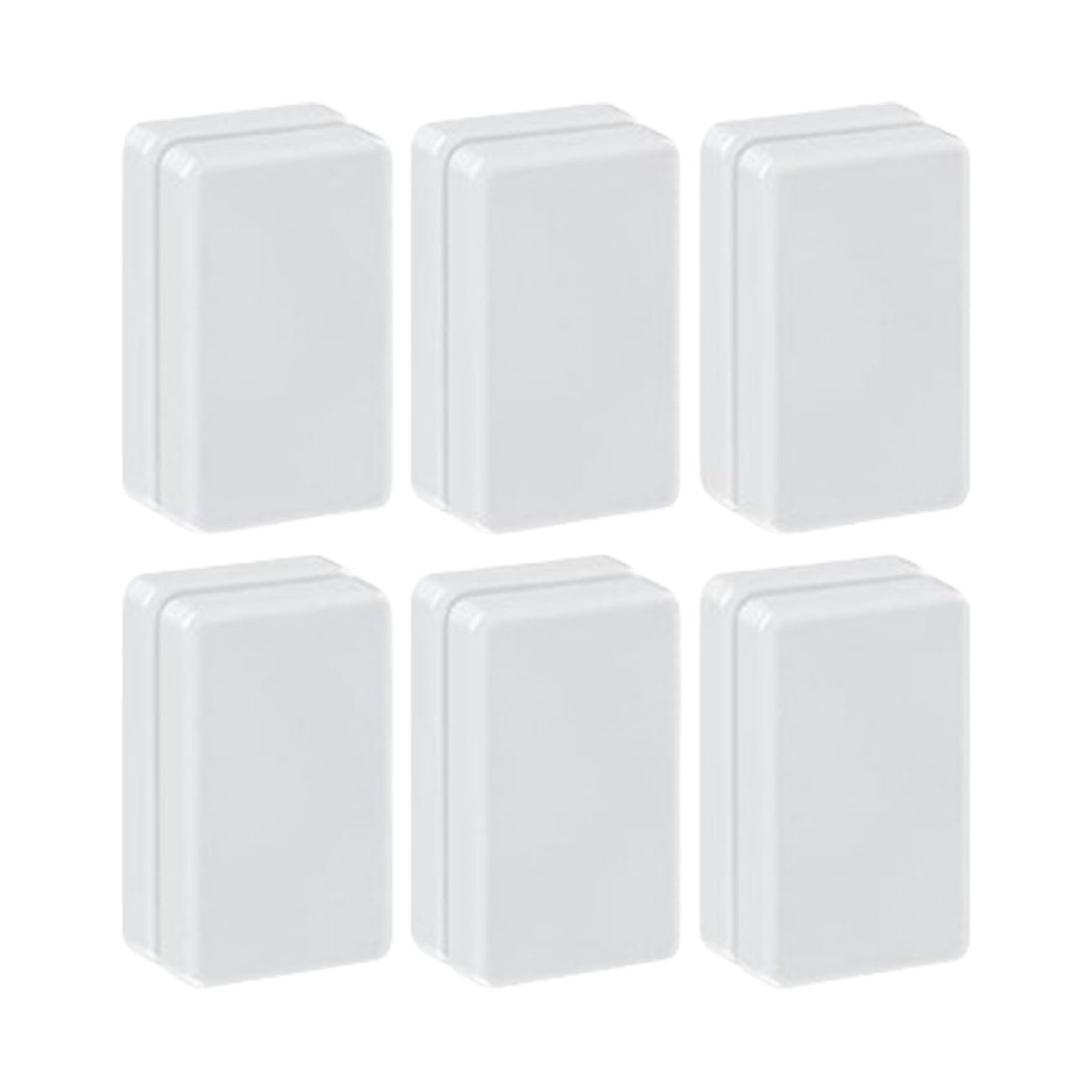 Jazuaiao White 12Pieces Curtain Weights Waterproof Portable Sturdy Designs For Outdoor Drapes Shower Curtains And Flags Curtain Weights