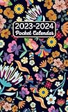 2023-2024 Pocket Calendar For Purse: from January 2023 to December 2024 (24 Months) With Federal Holidays and inspirational Quotes