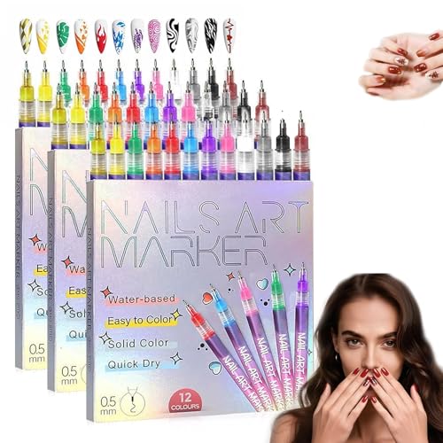 12�F�l�C���A�[�g�y���Z�b�g�A3D�l�C���A�[�g�p�l�C���A�[�g�}�[�J�[�y���i�q���p�E��l�p���p�j�A�g�їp�l�C���A�[�g�c�[��(3PCS)