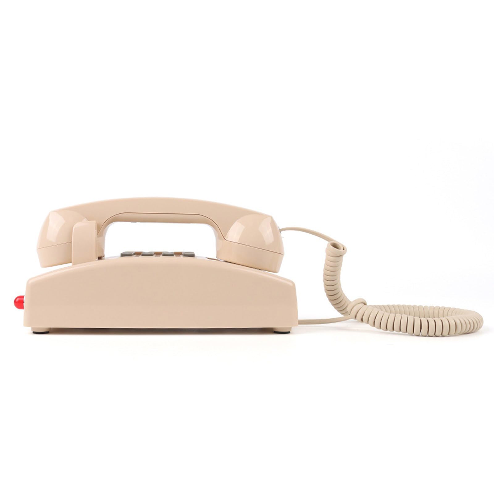 Soporte de pared para teléfono fijo retro para emergencias, no requiere batería durante un corte de energía, teléfono fijo retro