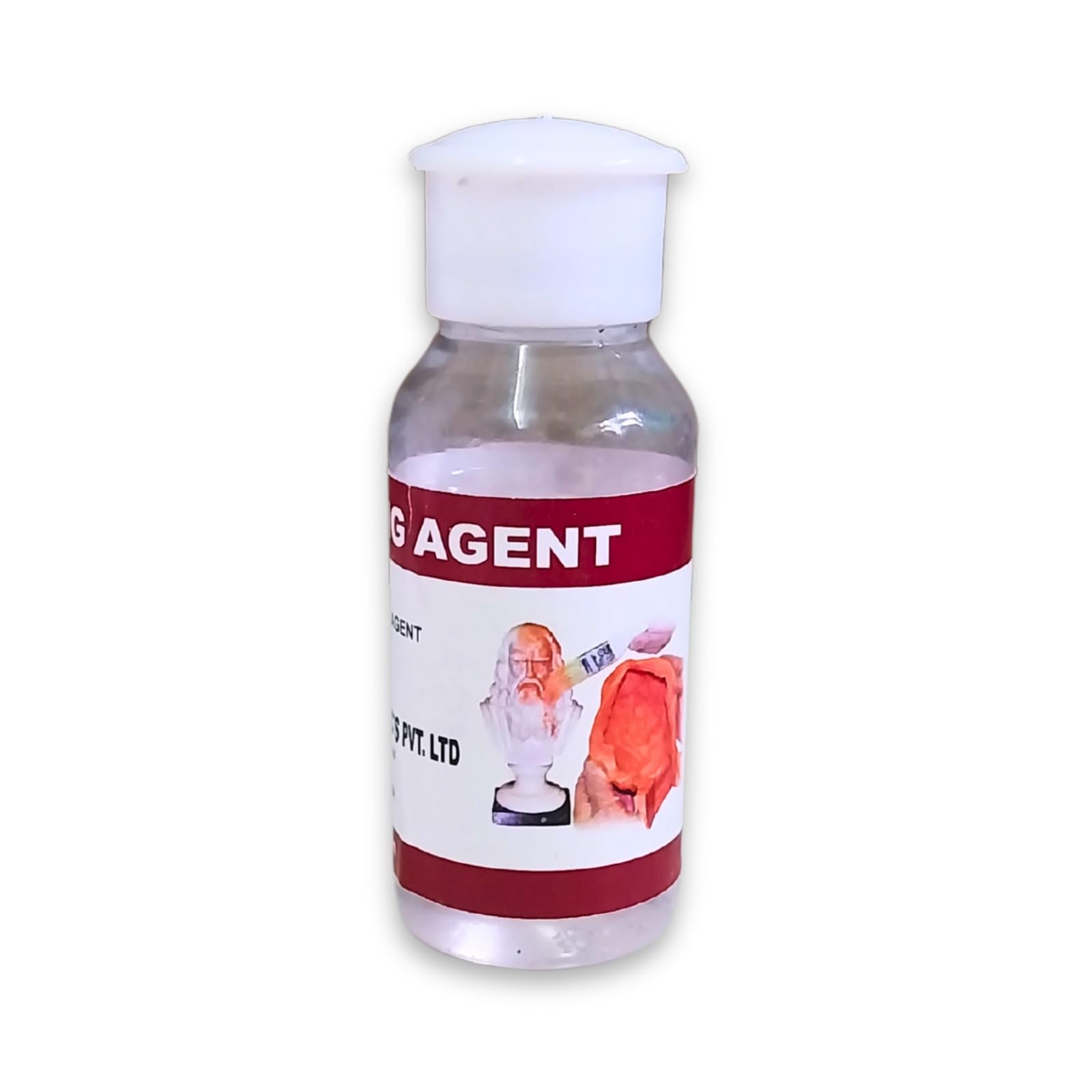 RANA POLYMERS LSR Brushing Thix Agent | Silicone Thickener for Brush-On Molding | Compatible with LSR-1 & LSR-2 Series | 50g Pack | Makes LSR Brushable for Mold Making-image-4