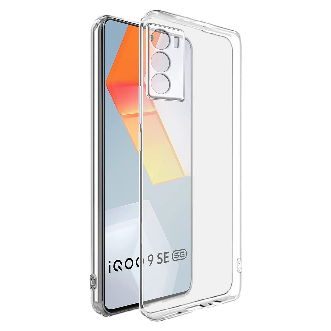Amazon Brand-Solimo Basic Case for Vivo iQOO 9 SE 5G (Silicone_Clear) (B09X19YWYF) Amazon Price History, Amazon Price Tracker