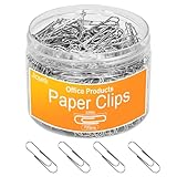 Medium Paper Clips,Paper Clip Medium Size,700 Pcs Clips Office Supplies for Paperwork Ideal for Home, School and Teacher Supplies.