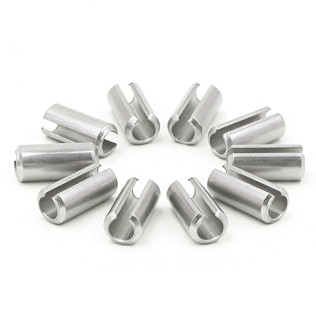Rondelle Elastiche M5 30Mm 10 Pezzi Acciaio Inox 304 Argento