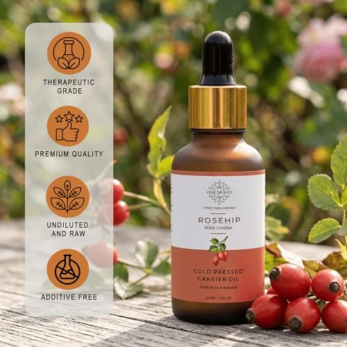 Mystic Pure RoseHip Oil Cold Pressed | Unrefined Skin & - Image 3