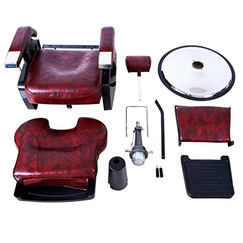 Artist Hand Black All Purpose Hydraulic Recline Barber Chair Salon Beauty Spa Shampoo Styling Chair For Beauty Shop (1 Pcs, Burgundy) #TOP6