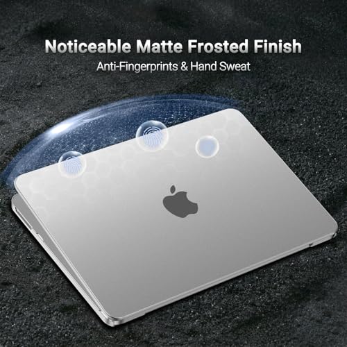 Coque MacBook Neo A18 Pro anti-empreintes avec cache webcam de sécurité - 7